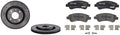 Brembo Max 09.8695.75 - Disco de Freno Delantero - Juego de 2 discos y P 61 066X Pastilla de Freno