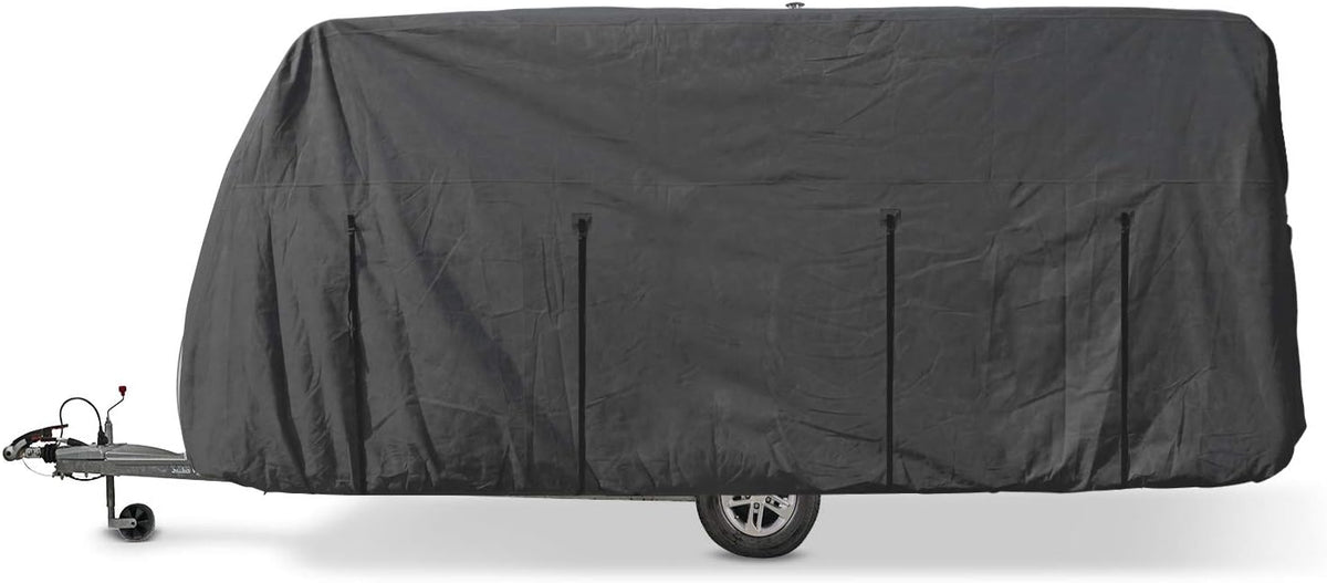 Funda protectora para caravana | 427-518-250 cm (M) | 4 capas | 160 g/m²