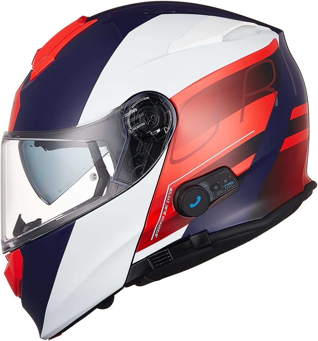 Casco de moto Bluetooth ORIGINE, casco modular integral con doble visera, homologado ECE 22-06