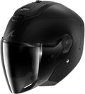 SHARK, Casco de moto tipo jet RS Jet Carbon Dark Shadow Mat Carbon DMA, M