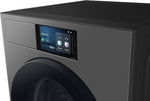 Lavadora Samsung WF90F09C4SU2 Bespoke AI, 9 kg, Clase energética: A (-55%), pantalla táctil de 7 pulgadas, SmartThings Energy Mode, AI Home y AI Wash, Ecobubble, programa de lavado SuperSpeed de 39 min., Dark Steel