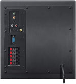 Logitech Z906 5.1 Sound System, Lautsprecher mit 1000 Watt Surround Sound, THX, Mehrere Audio-Eingänge, Fernbedienung, EU Stecker, PC/PS4/Xbox/Stereo-Anlage/TV/Smartphone/Tablet - Schwarz