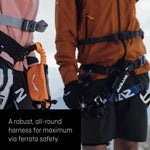 Set de ferrata Salewa Attac Evo Toxo 3.0, equipo de seguridad, montañismo, alpinismo, escalada