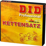Kit de cadena D.I.D X-Ring (VX) para Yamaha DT 125 R/RE entre 1991 y 2006