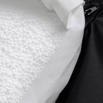 Puf Icon Dolce con reposapiés para adultos, verde salvia, puf para interior y exterior con relleno, bean bag, tejido resistente al agua, sillón cómodo para salón, sala de estar, dormitorio, jardín