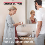 STIEBEL ELTRON Calefactor rápido CK 20 Premium, 2 kW para aprox. 25 m², certificado VDE, pantalla LC, temporizador semanal, temporizador de 120 min, modo silencioso, termoventilador de bajo consumo, baño, 237835