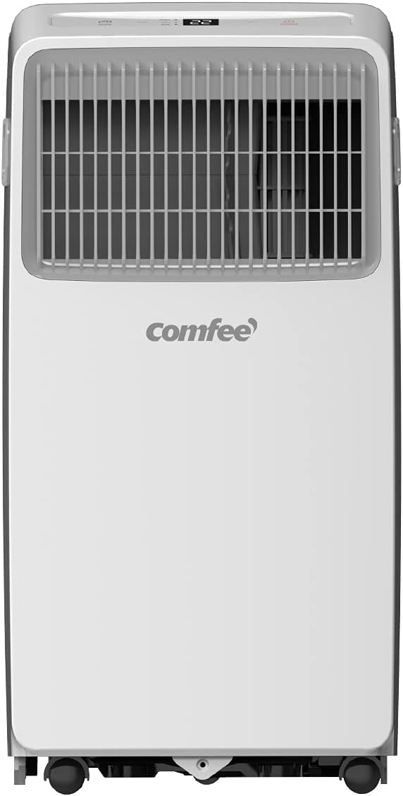Aire acondicionado portátil Comfee MPPHA-07CRN7, 7000 BTU 2,0kW, refrigeración, ventilación y deshumidificación, tamaño de habitación hasta 68m³ (25㎡), aire acondicionado móvil con manguera de escape