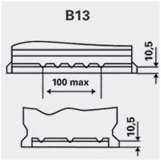 Fulmen - Batería de coche FB621 12V 62Ah 540A - Batería(s)