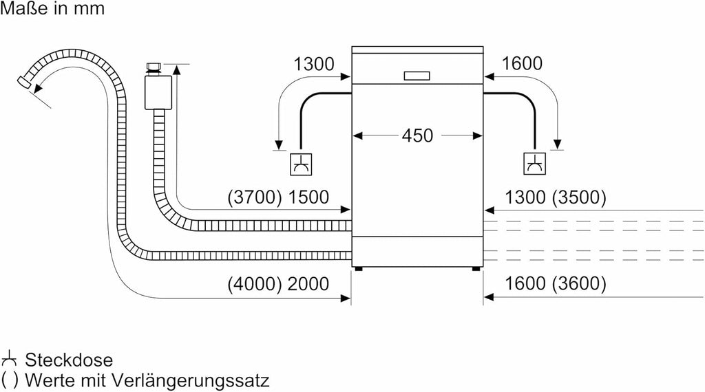 Bosch SPV2HMX42E, Serie 2, Lavavajillas inteligente totalmente integrable, 45 cm de ancho, tercera bandeja para cubiertos, secado extra con solo pulsar un botón, cesta superior ajustable en altura, motor silencioso y eficiente, con aquaStop