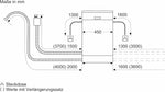 Bosch SPV2HMX42E, Serie 2, Lavavajillas inteligente totalmente integrable, 45 cm de ancho, tercera bandeja para cubiertos, secado extra con solo pulsar un botón, cesta superior ajustable en altura, motor silencioso y eficiente, con aquaStop