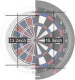 Smart Dartboard GranBoard 132 13.2 Zoll Turniermaß Bluetooth Verbindung Elektronisches Dartboard