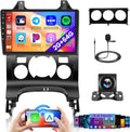 [2G+64G] Hikity Autoradio Android 15 para Peugeot 3008 2009-2015, Carplay inalámbrico y Android Auto, pantalla de 9 pulgadas con GPS, WiFi, Bluetooth, Mirror Link, FM/RDS, MIC, SWC, cámara de visión trasera