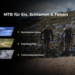 DERUIZ Dolomit E-Bike 29 pulgadas, bicicleta eléctrica para hombre y mujer con freno de disco hidráulico, motor central de 250 W y 110 Nm, batería de 48 V y 720 Wh, autonomía de hasta 180 km, bicicleta de montaña eléctrica todoterreno, 11 velocidades