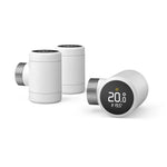 Termostato inteligente para radiador X Trio Pack con control por aplicación, Thread, Matter y pantalla táctil, set de 3 unidades