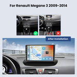 Autorradio Android 15 de 2+64GB para Renault Megane 3 2009-2014, Radio con pantalla táctil de 9 pulgadas, Carplay y Android Auto inalámbricos, Hikity, Bluetooth, Estéreo, WiFi, RDS, USB + Cámara de visión trasera