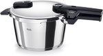 Fissler Vitaquick/Schnellkochtopf (4,5 L, Ø 22 cm) Edelstahl-Dampfkochtopf, 2-Garstufen, Made in Germany - Induktion