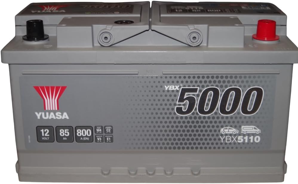 BATERÍA YUASA YBX5110 SILVER 12V 85Ah 800A