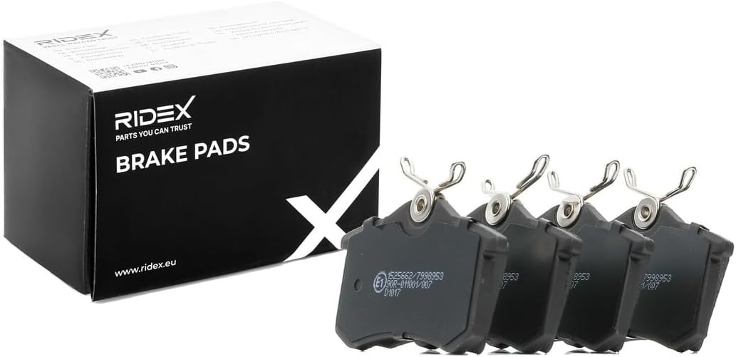 Juego de frenos RIDEX - Discos y pastillas de freno Eje trasero Eje delantero Ø253 280 mm macizo ventilado internamente para VW Golf VII 3/5 puertas (5G1, BQ1, BE1, BE2) Golf VI 3/5 puertas (5K1)
