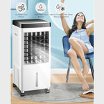 Tragbare Klimaanlage mit Fernbedienung, 3-in-1-Verdunstungsluftkühler, 7-Stunden-Timer für Zuhause, Büro, Schlafzimmer, Küche