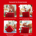 Toniebox Extrapack – Toniebox Starterset Azul con Kreativ-Tonie + 4 figuras sonoras Héroes animales de Disney, reproductor de audio para audiolibros y canciones, caja de música inalámbrica con radioteatro de Disney