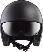 Casco abierto LS2 OF599 Spitfire II negro mate (L)
