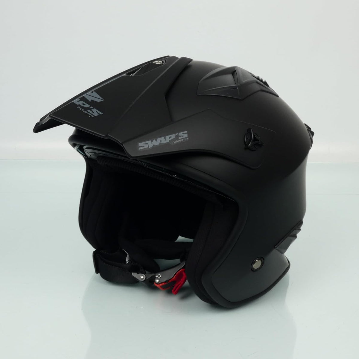 Casco Jet S769 TROOPER Negro Mate M