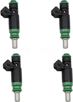 IUKMRT Inyector de combustible para Ford Fiesta V 2001~2008 y Fusion 2002~2012 1.4, 4 inyectores de combustible 1429840 98MF-BB Inyector de gasolina