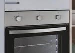 Horno empotrable CANDY FIDC X502, esmalte liso, 65 litros, multifunción, temporizador