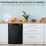 Congélateur vertical CHIQ de 85 L, mini congélateur à porte simple, porte réversible, thermostat réglable, petit congélateur pour la cave, la maison, la résidence étudiante, l'appartement ou le bureau