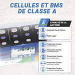 Batería de litio Redodo 12V 100Ah, batería LiFePO4 recargable, BMS 100A integrado, 4000-15000 ciclos profundos, para caravanas, barcos, autocaravanas, energía solar doméstica, fuera de la red