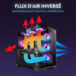 PC Gamer VIBOX Completo Pantalla 27" Intel Core i9 12900KF 5,2 GHz Nvidia RTX 5070 12 GB 32 GB RAM 1 TB SSD NVMe M.2 Windows 11 WiFi Negro