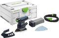 Lijadora delta Festool DTS 400 REQ-Plus en Systainer, 250 W | Lijadora triangular con zapata StickFix 100x150 mm, PROTECTOR y bolsa de recogida de polvo Longlife