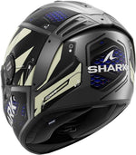 SHARK, Casco integral de moto SPARTAN RS STINGREY Gris/Blanco/Azul AAB, L