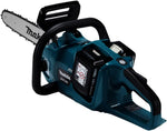 Motosierra Makita DUC355PT2 Twin, 18 V / 36 V, LXT, inalámbrica, 35 cm, litio, 2 x 5,0 Ah