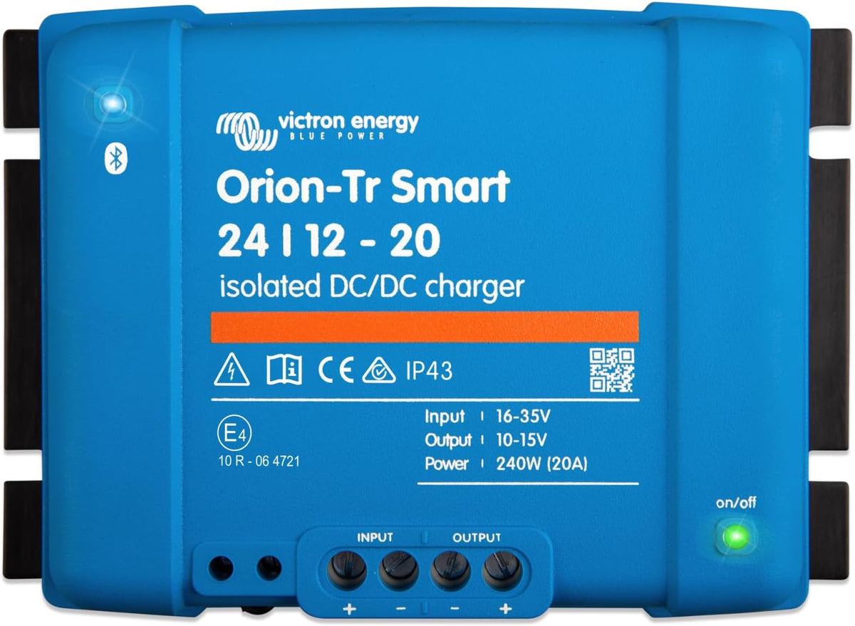 Cargador CC-CC Victron Energy Orion-TR Smart 24/12 V 20 A 240 W aislado (Bluetooth)
