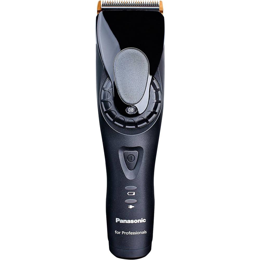 Cortapelos ER-DGP82 serie profesional con cuchilla de titanio y carbono, funcionamiento con batería y red, 5 longitudes de corte y 3 peines accesorios