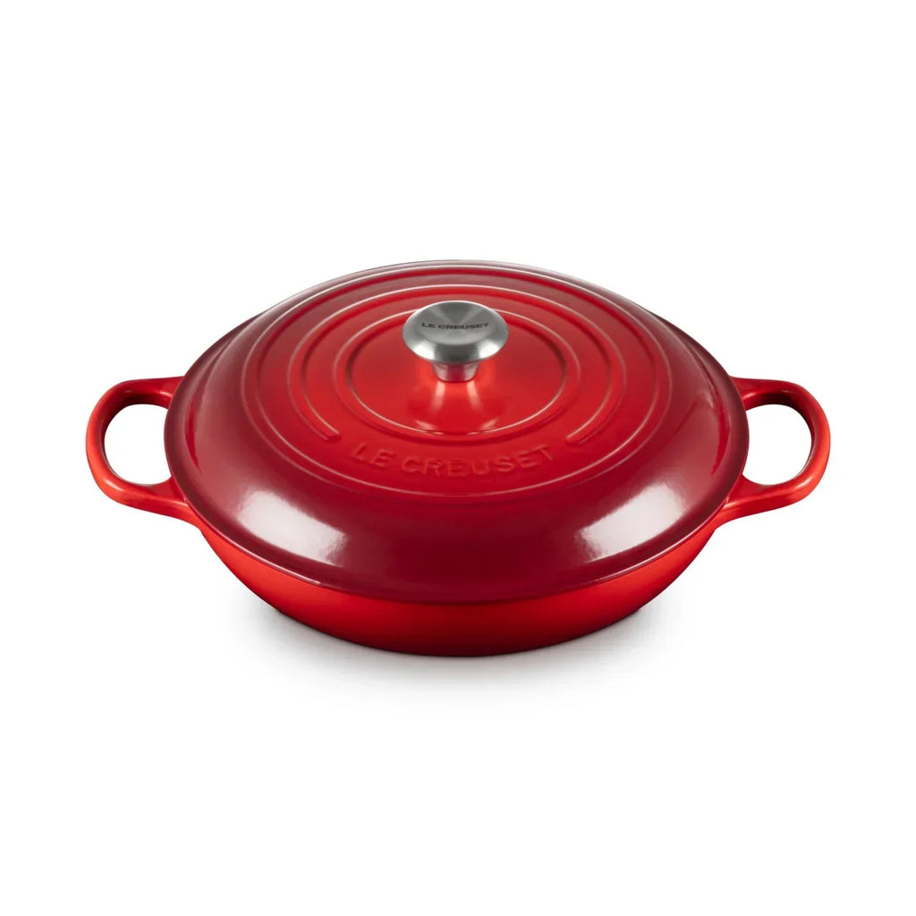 Sartén Le Creuset Signature de hierro fundido, Ø 30 cm, rojo cereza