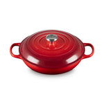 Sartén Le Creuset Signature de hierro fundido, Ø 30 cm, rojo cereza