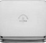 WMF Vitalis Aroma Vaporera, rustidera de inducción, 41x27x10 cm, fuente para horno de 6,5 l, pinzas de servir, tapa de cristal con borde de silicona, termómetro, rejilla de cocción, olla de cocción lenta de acero inoxidable Cromargan sin revestimiento