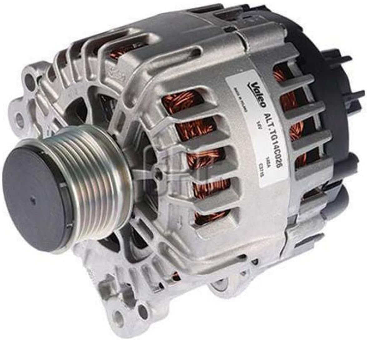 VALEO-439664-Alternador-Corriente de carga del alternador [Amp] : 150 - Número de estrías : 6 - Diámetro de la polea [mm] : 57 - Voltaje [V] : 14 - Sentido de giro : SENTIDO HORARIO