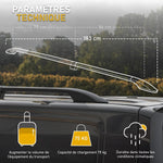 CHROMEMASTER | Compatibles con Citroën Berlingo Corta 2008-2018 | Barras de Techo | Diseñadas para el montaje de barras de techo, cofres de techo o portabicicletas | Estructura de aluminio