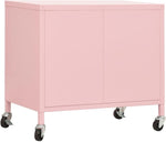 Armario de almacenamiento genérico rosa 60x35x56 cm de acero, Muebles, Armarios, Armarios de almacenaje y taquillas, 11,2 kg, 336265
