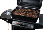 ACTIVA Halifax Lavastein - Parrilla de gas con piedras de lava y funda protectora | Quemador principal de 5,5 kW de regulación continua para una barbacoa perfecta