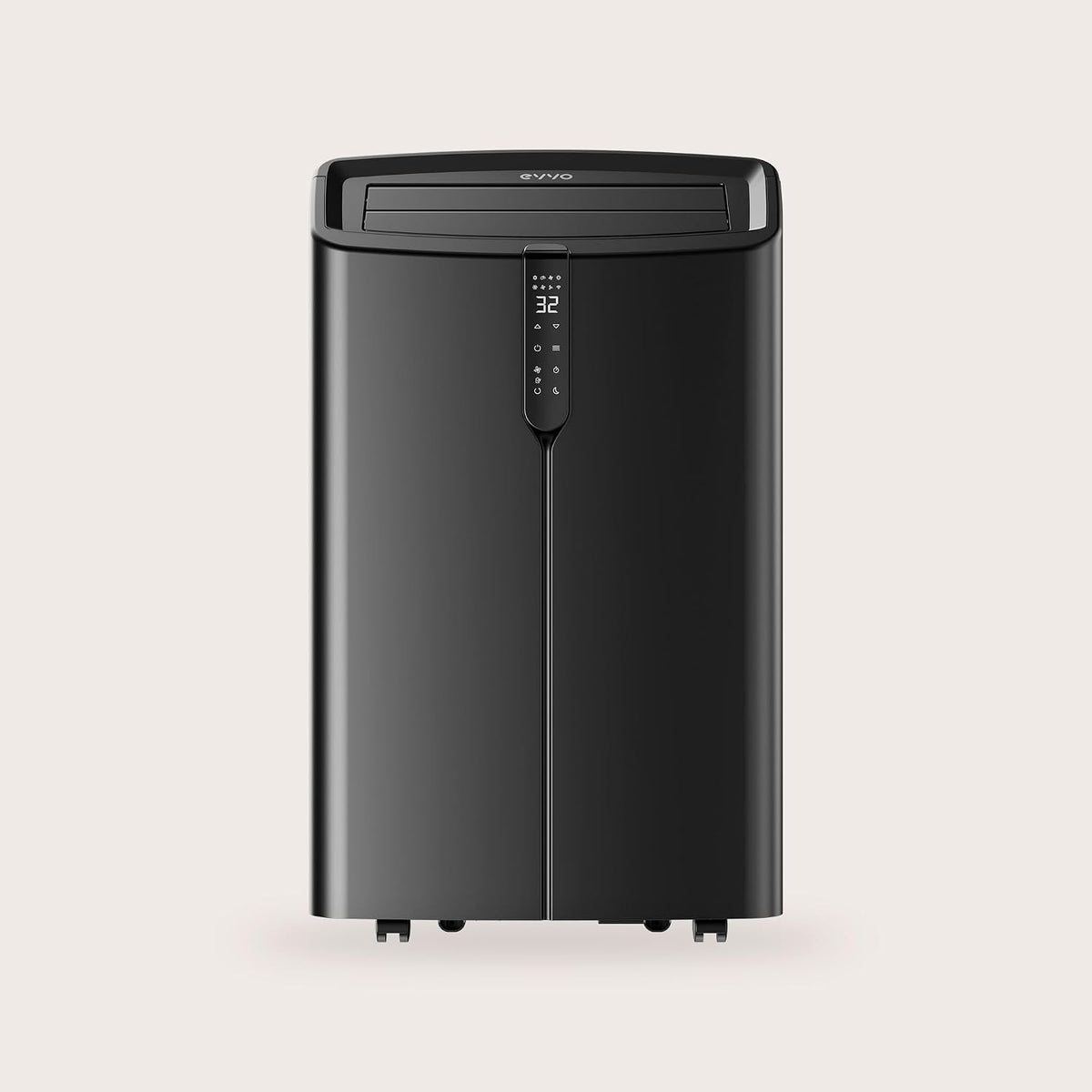 Aire acondicionado portátil EVVO Clima P14 Silent WLAN, 14.000 BTU, con bomba de calor, tipo pingüino, refrigeración y calefacción, WLAN, silencioso, deshumidificador, frío y calor, con kit de ventana