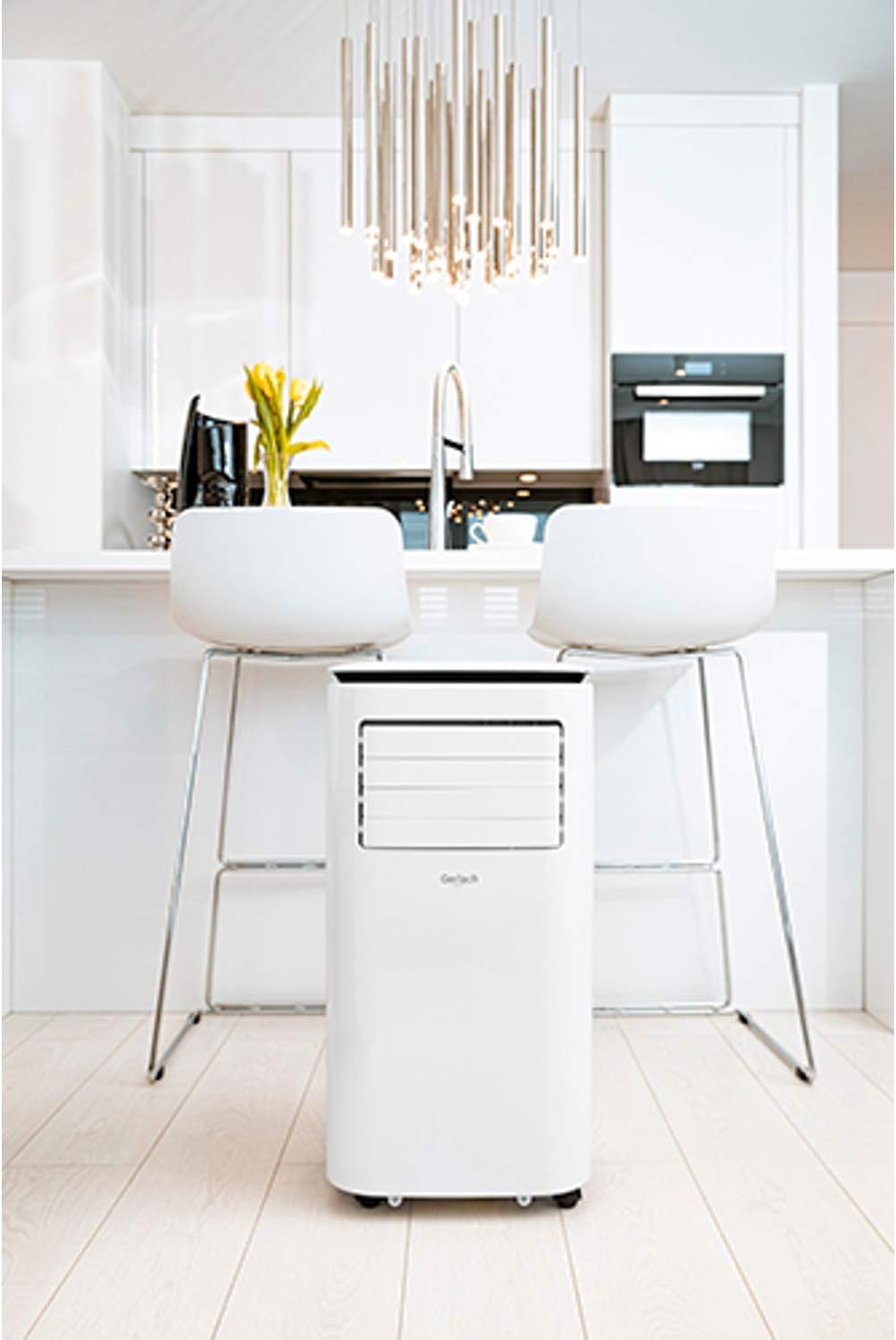 Acondicionador de aire Gerlach GL 7923, 9000 BTU, climatizador 3 en 1, ventilador, aire acondicionado, deshumidificador, enfriador de aire, pantalla LED, área de enfriamiento de hasta 25 m²