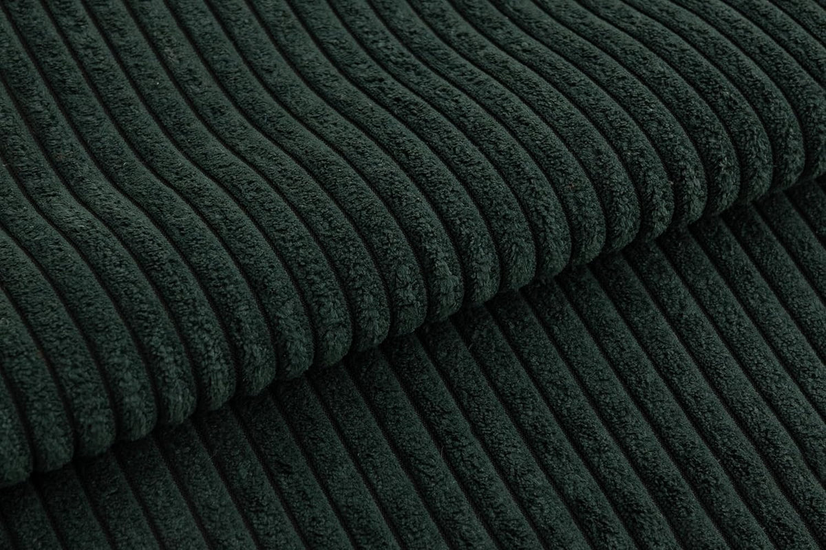 Sofá Aikido I 223x90 - con función de cama - colores a elegir - sofá moderno - con arcón - tela de pana moderna - tejido POSO (POSO 014)