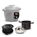 Moulinex Cookeo+ YY5355 Smart Olla Multicocina a Presión Extra Crisp con 1600 W Gris