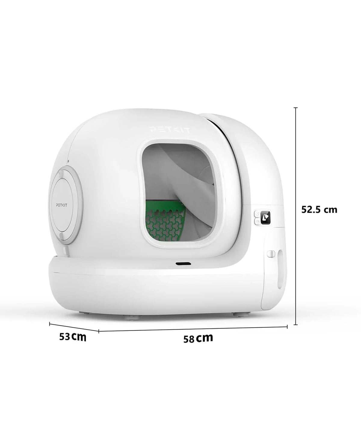 PETKIT Pura Max 2 selbstreinigende Katzentoilette 76L xSecure Geruchsbeseitigung App Steuerung für mehrere Katzen