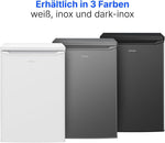 Refrigerador Bomann® sin congelador | Clase energética C | 85 cm | 5 años de garantía en el compresor | Refrigerador pequeño | 0-8 °C | silencioso 35 dB | 3 estantes | Refrigerador estándar 126 L | VS 7258 blanco