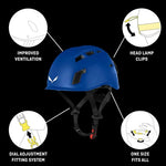 Set de ferrata Salewa Attac Evo Toxo 3.0, equipo de seguridad, montañismo, alpinismo, escalada